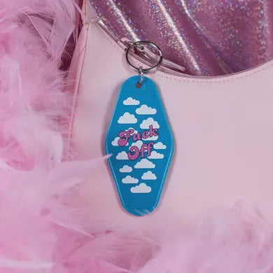 Fuck Off Keychain