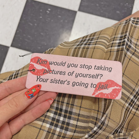 Your Sisters Going to Jail Air Freshner