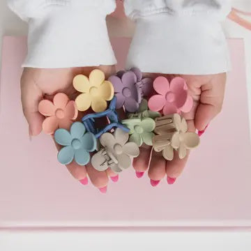 Flower Claw Clips