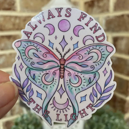 Pastel Goth Witch Inspirational Sticker - Weather Proof