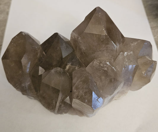 Smoky Quartz 6.5x3.24" Cluster