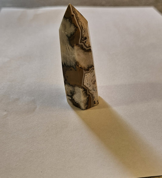 Crazy Lace Agate Tower