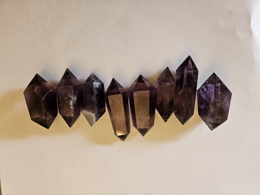 Amethyst 2-3"  Double Terminated Points