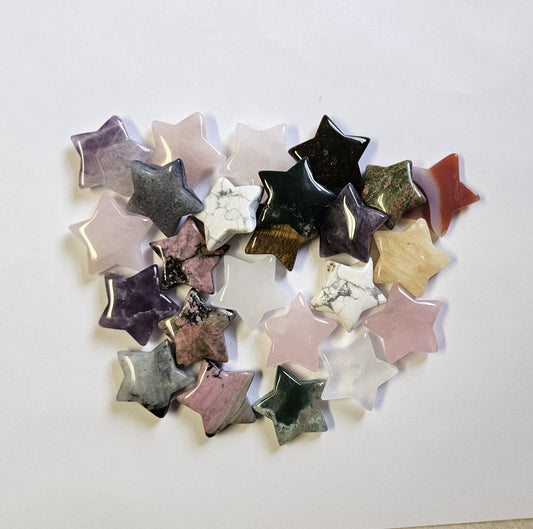 Assorted 1" Star Stone