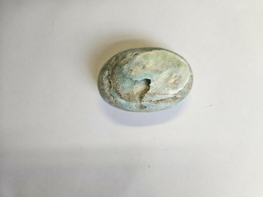 Blue Aragonite Palm Stone