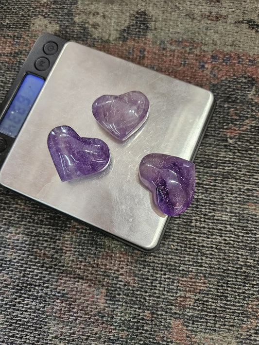 Amethyst Heart 1/22