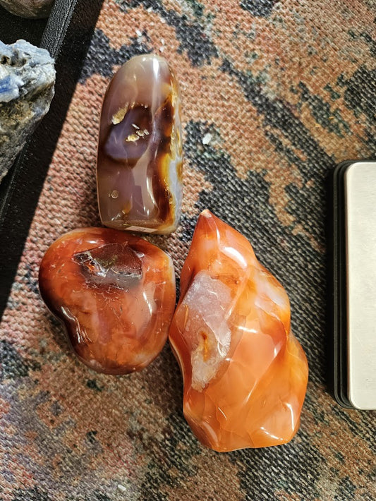 Carnelian polished 1/23