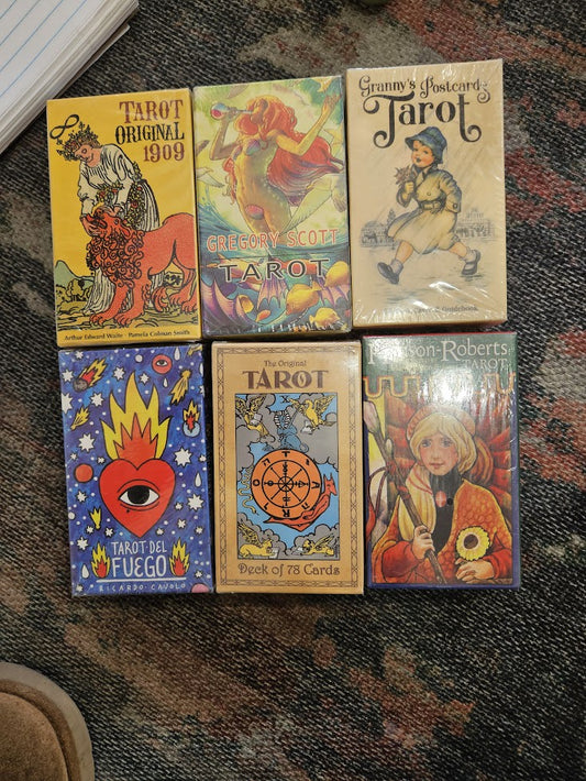 Tarot Cards misc 1/23