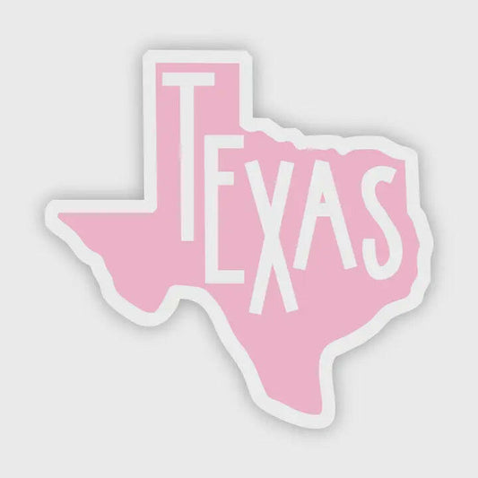 Texas Pink Sticker