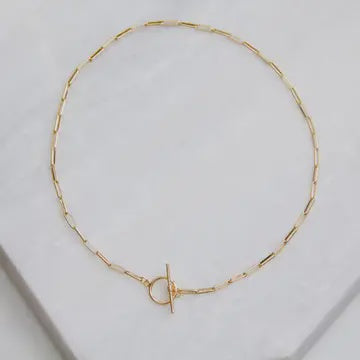 Paperclip Choker Necklace