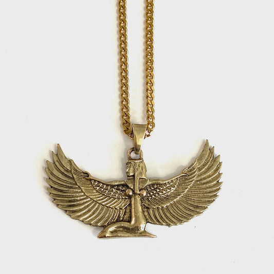 Large Goddess Isis Necklace