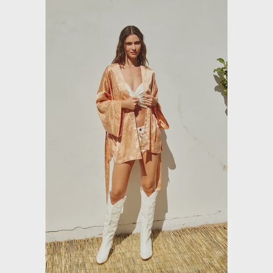 Catch the Light Floral Kimono