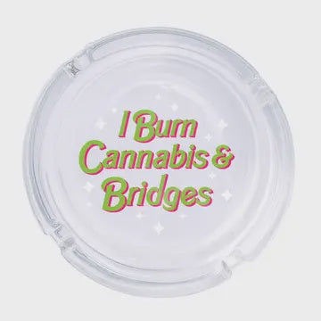 Cannabis and Bridges Ashtray