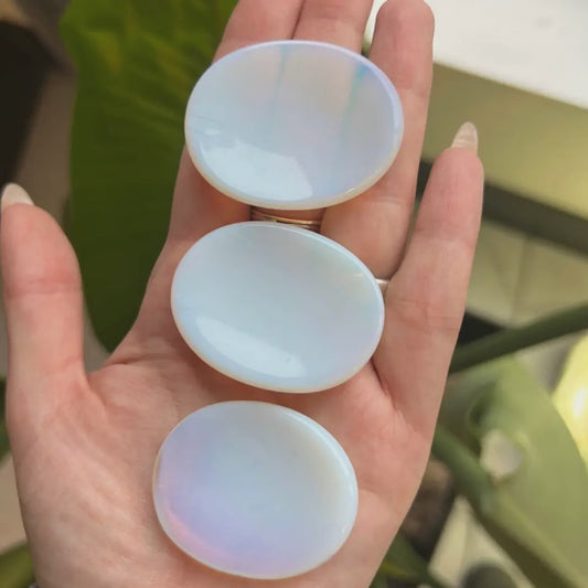 Opalite Crystal Worry Stone