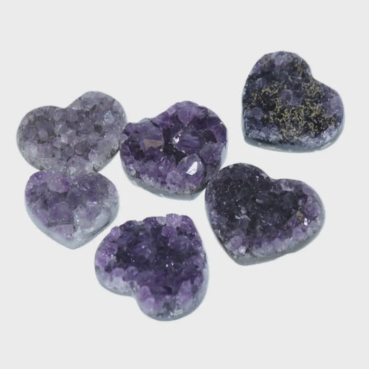 Crystal Heart - Amethyst