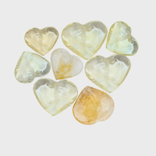 Crystal Heart - Citrine