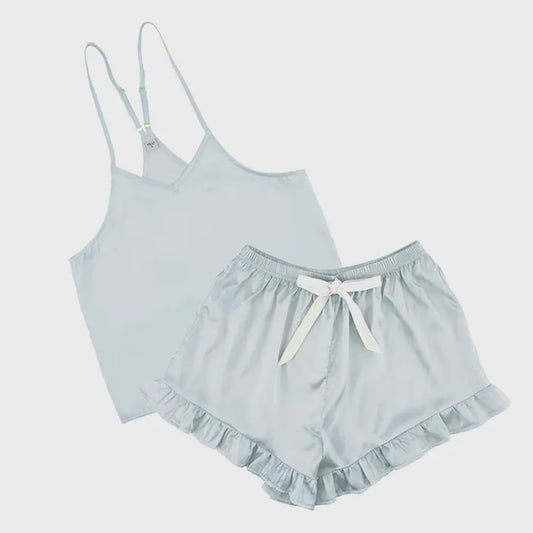 Cami + Ruffled Shorts