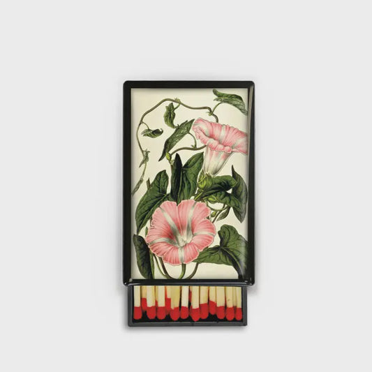 Pink Flower Garden Outdoor Plant Beautiful Slide Box With Matches