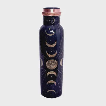 Lunar Cycle Copper Water Bottle (950 Ml.)