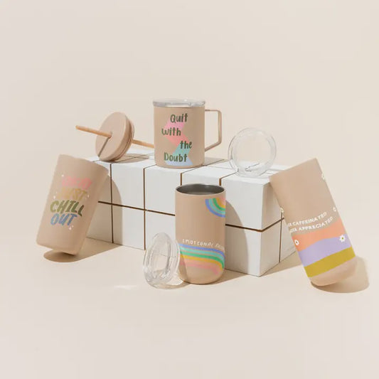 Desert Tan Stainless Drinkware