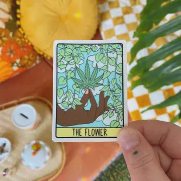 Sticker Tarot Flower