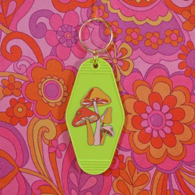 Mushroom Keychain