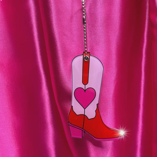 Western Cowboy Boots Mirror