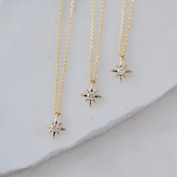 Mini Star Necklace - Gold