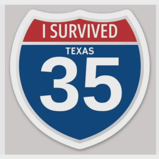 I survived 35 Sticker