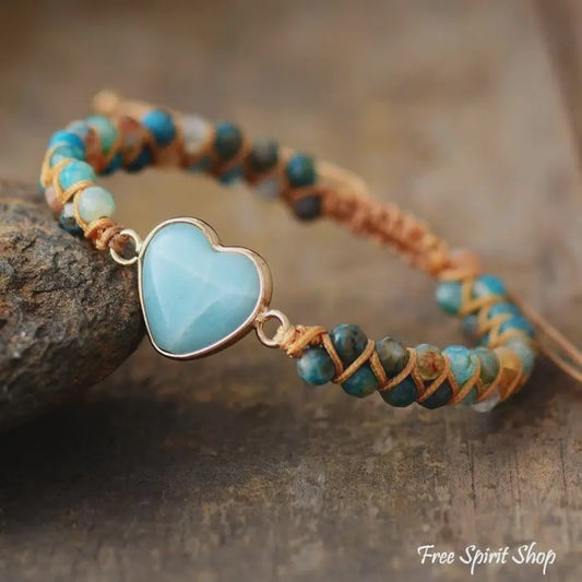 Heart Bead Bracelet