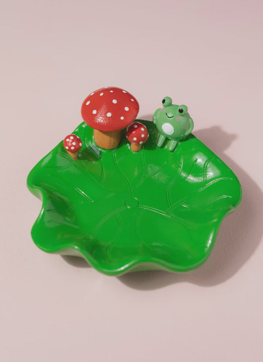 Frog Lily-Pad Ashtray