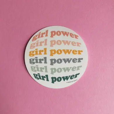 Girl Power Sticker