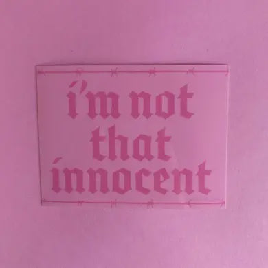 Not that Innocent sticker