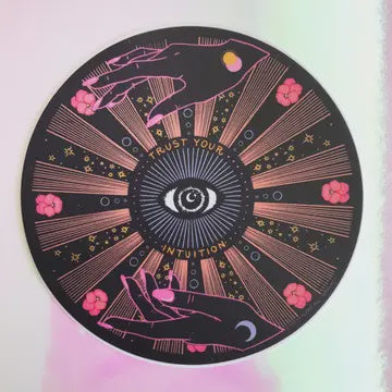 Trust Your Intuition Matte Sticker