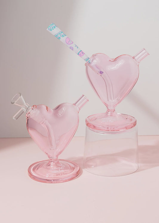 Heart Joint & Bowl Bubbler
