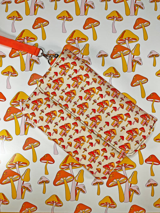 Smell Proof Bag With Lock - Mushroom