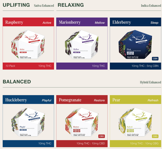 Cannabis-Infused Gummies 10 Pack