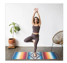 Ascend Yoga Mat Pendleton Saltillo Sunset Mat