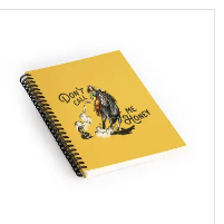 The Whiskey Ginger Dont Call Me Honey Spiral Notebook