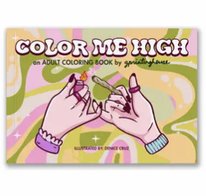 Cute Canna Coloring Book