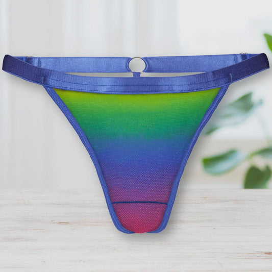 Rainbow Bright Printed G-String