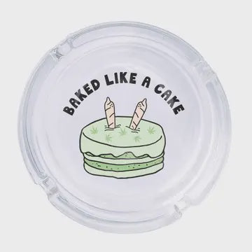 Baked Liked  A Cake Ashtray