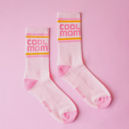 Ribbed Crew Socks