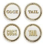 Cock Tail Coaster Set