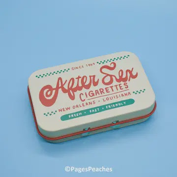 After Sex Cigarettes Stash Tin