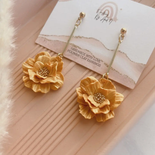 Golden Spring Flower Drops