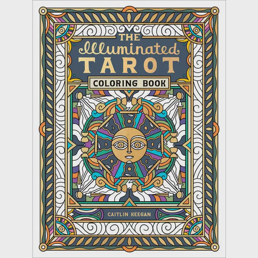 Illuminated Tarot Coloring Bk