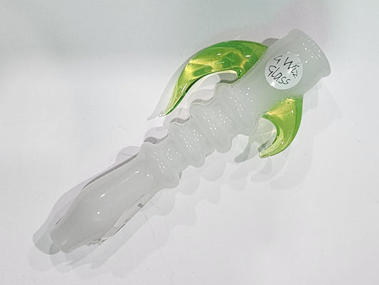 G Wiz maria chillum w dots n double horn