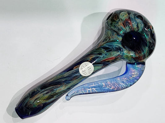 G Wiz marbled spoon w dichro horn