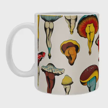 CeciTattoos Sexy Mushrooms Coffee Mug